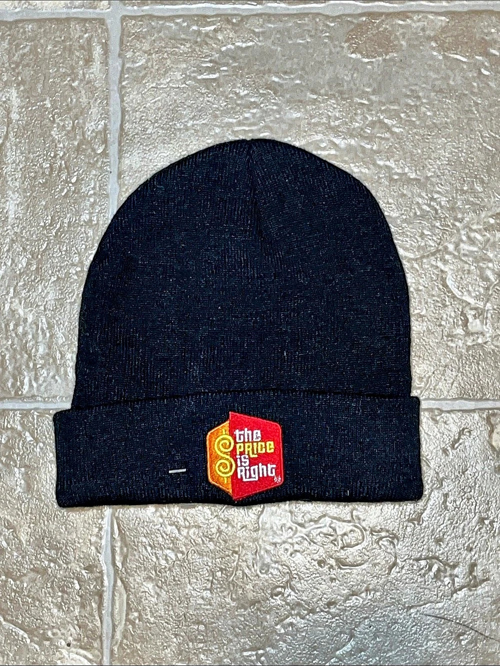 The  Price  is Right  Knit Beanie in Black